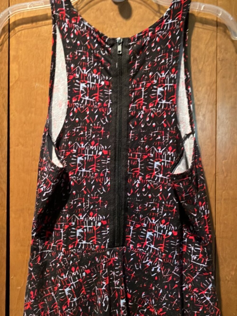 Vans Patterned Sleeveless Dress Size Medium - Picture 7 of 9